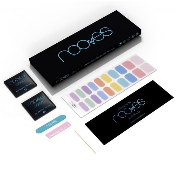 Gellackstickers - NOOVES - Color Bridge - Lätt applicering - Hållbar finish - Skinande naglar