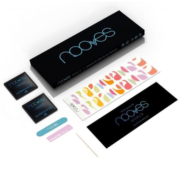 Gelnagelstickers - NOOVES - Paradis - Enkel att applicera - Hållbar finish - Strålande naglar