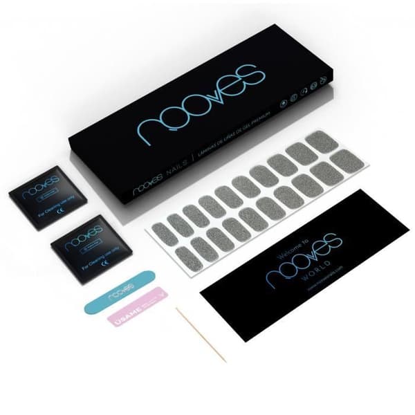 Gel Nagelstickers - NOOVES - Bländande Diva - Enkel applicering - Professionell finish - Hållbar