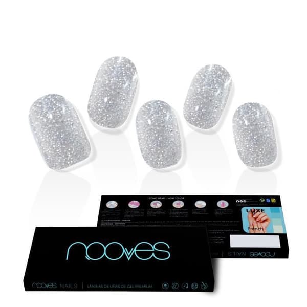 Gel Nagelstickers - NOOVES - Bländande Diva - Enkel applicering - Professionell finish - Hållbar