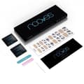 Miniatyrbild 2 av 4: Premium Precured Gel Nail Stickers - Elegant Floral - NOOVES