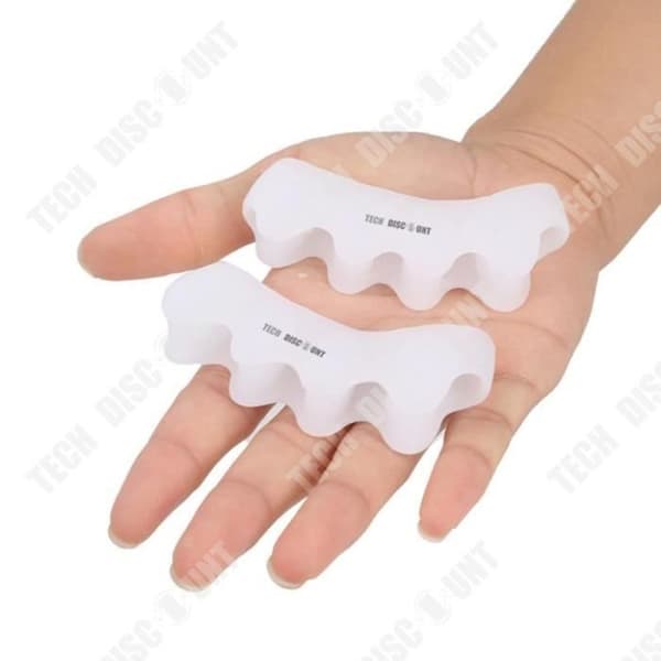 separatör för tår hallux valgus nagellack gel pedikyr stor fin fot manikyr smärtlindring kudde korrigerare