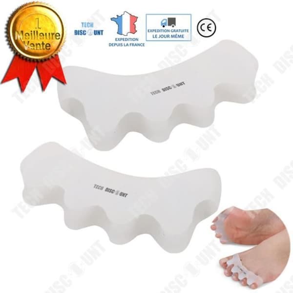 separatör för tår hallux valgus nagellack gel pedikyr stor fin fot manikyr smärtlindring kudde korrigerare