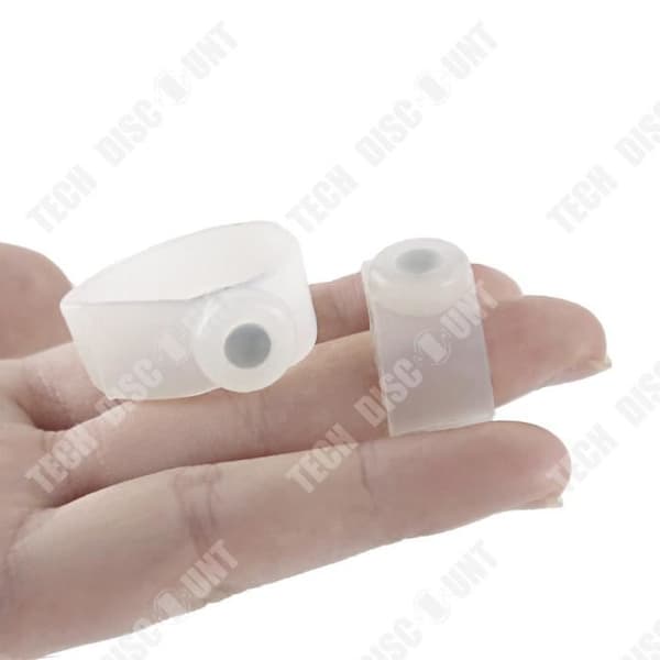 TD® Magnetic Toe Ring 2ST Mjuk och hudvänlig Bekväm att bära Korrigerar benformen