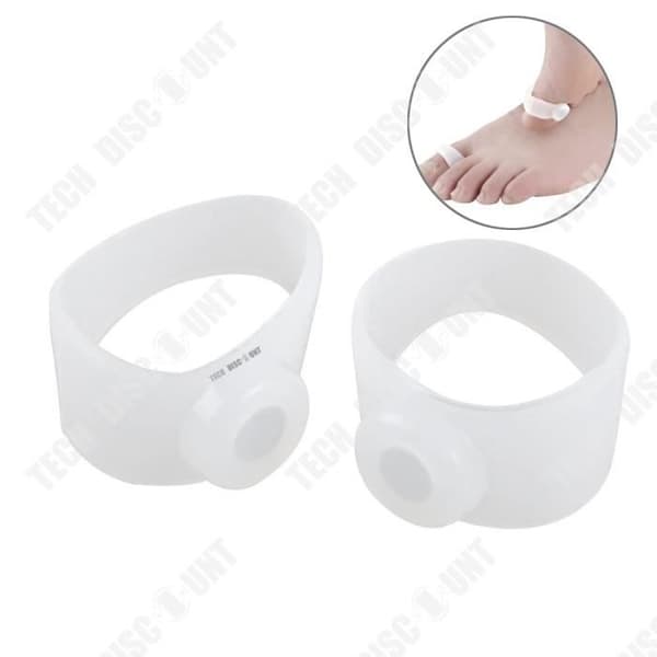 TD® Magnetic Toe Ring 2ST Mjuk och hudvänlig Bekväm att bära Korrigerar benformen