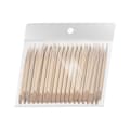 Miniatyrbild 1 av 4: OCHO NAGLAR Nagelbandsstickor i trä 6,5 cm 100 st.