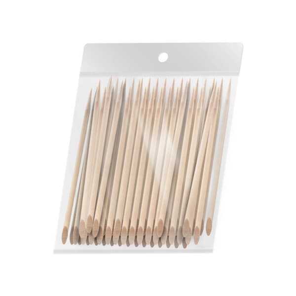 OCHO NAGLAR Nagelbandsstickor i trä 11,5 cm 100 st.