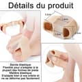 Miniatyrbild 2 av 4: INN Toe Wrap Splint 4st Pwshymi Hammer Toe Straightener Hygiene Scrub Plattång