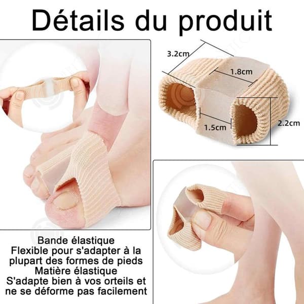 INN Toe Wrap Splint 4st Pwshymi Hammer Toe Straightener Hygiene Scrub Plattång