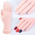 Miniatyrbillede 1 af 4: Øvningshånd til Nail Art - Trainer Hand