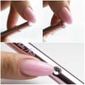 Miniatyrbild 4 av 4: MOLLY NAILS THIN OVAL PRO GEL Borste Nr 4 - 7,5 mm