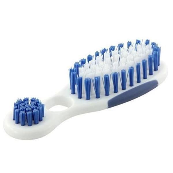 Fackelmann Sweany Nagelborste - Vit-Blå - 12 x 4 x 2,5 cm