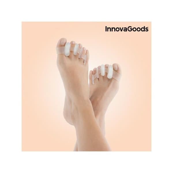 InnovaGoods Relaxing Gel tåseparatorer (paket med 2)