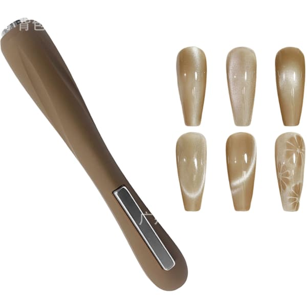 INF Dual-Head Cat Eye Nail Art Magnet Tool Svart