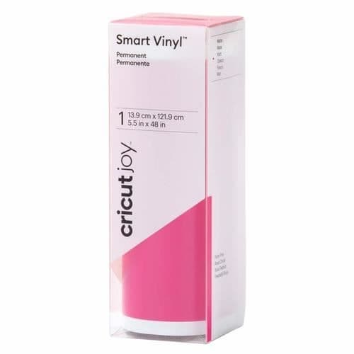Permanent självhäftande vinylrulle - CRICUT JOY - Rosa - Matt