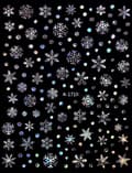 Pikkukuva 5 / 11: Jouluiset kynsitarrat Glitter LOMA LUMIHIUTALEET