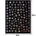 Pikkukuva 2 / 11: Jouluiset kynsitarrat Glitter LOMA LUMIHIUTALEET LUMIHIUTALEET