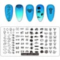 Miniatyrbild 9 av 11: Nagelkonst Stämpelplatta Fingerängel - V32