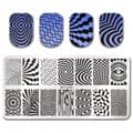 Miniatyrbild 4 av 11: Born Pretty Nail Art Stämpelplatta - L050