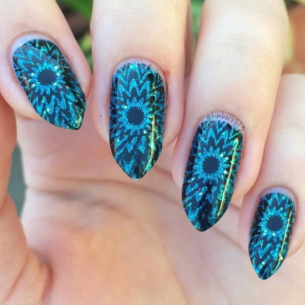 Born Pretty Nail Art Stämpelplatta - L050