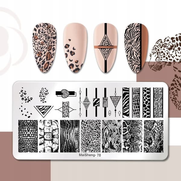 Nail Art Stempelplade MaiSheng-78