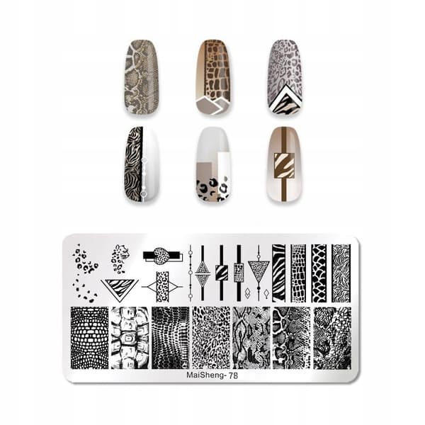 Nail Art Stempelplade MaiSheng-78
