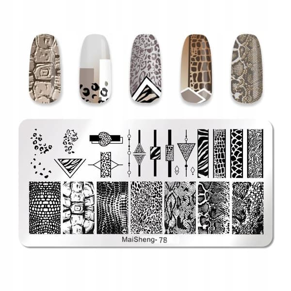 Nail Art Stempelplade MaiSheng-78