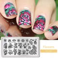 Miniatyrbild 5 av 11: Born Pretty Nail Art Stämpelplatta - L067