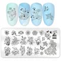 Miniatyrbild 6 av 11: Born Pretty Nail Art Stämpelplatta - L067