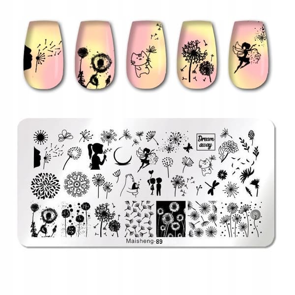 Nail Art Stempelplade MaiSheng-89