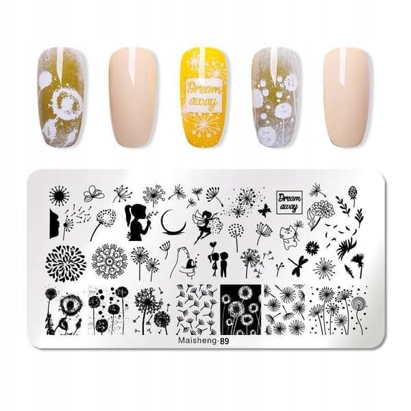 Nail Art Stempelplade MaiSheng-89