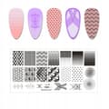 Miniatyrbillede 1 af 11: Nail Art Stempelplade MaiSheng-87