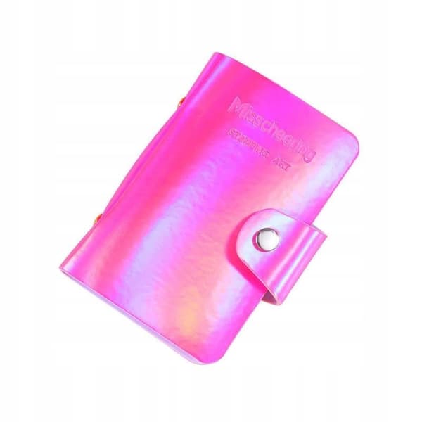 Nagelkonst Stämpelplatta Etui, Rosa