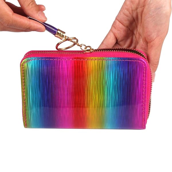 Nagelkonst Stämpelplatta Fodral, Regnbåge