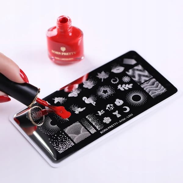 Stämpelplatta för nagelkonst OMQ-11