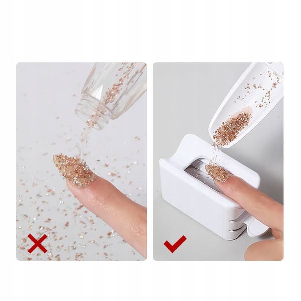 Kynsiglitterispray, 2 tarjotinta