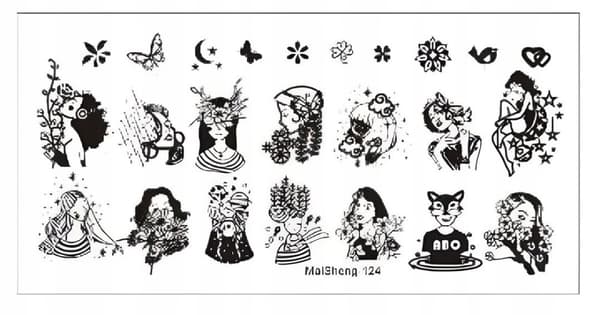 Nagelkonststämpelskylt MaiSheng-124