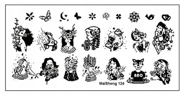 Nagelkonststämpelskylt MaiSheng-124