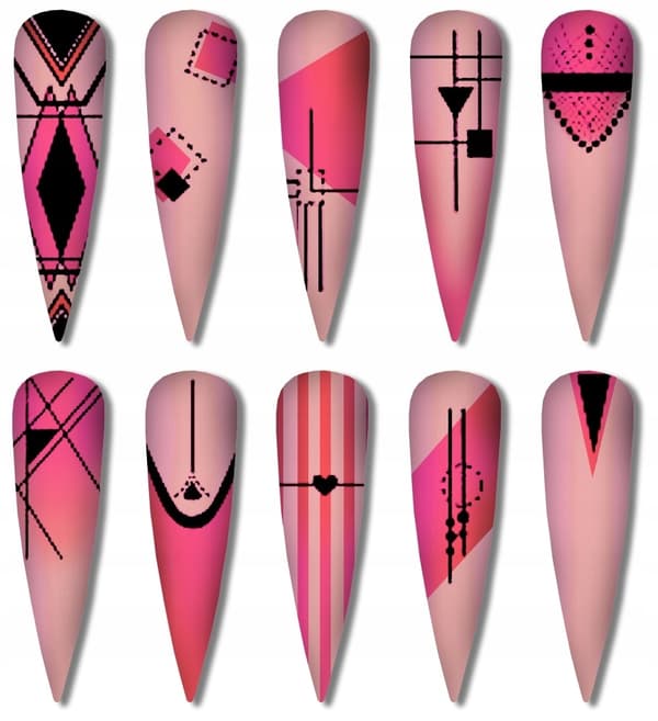 Nail Art leimalevy MaiSheng-92