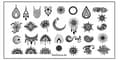 Miniatyrbillede 8 af 11: Nail Art Stempelplade MaiSheng-85