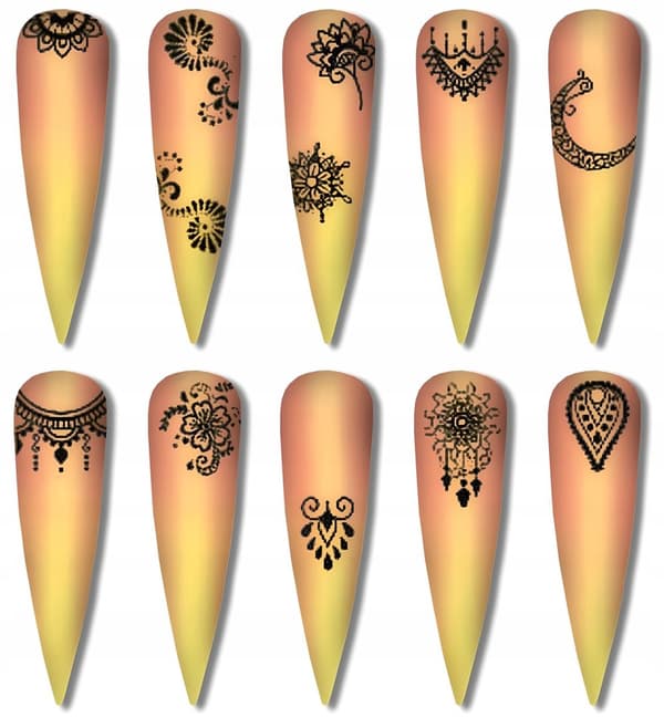 Nail Art Stempelplade MaiSheng-85
