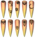 Miniatyrbillede 9 af 11: Nail Art Stempelplade MaiSheng-85