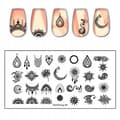 Miniatyrbillede 10 af 11: Nail Art Stempelplade MaiSheng-85