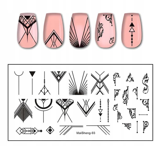 Nail Art leimalevy MaiSheng-93