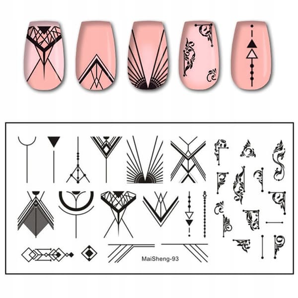 Nail Art leimalevy MaiSheng-93