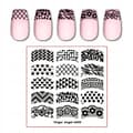 Miniatyrbild 9 av 11: Nagelkonst Stämpelplatta Fingerängel - A049