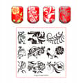 Miniatyrbillede 3 af 11: Neglekunst Stempelplade Finger Engel - A020