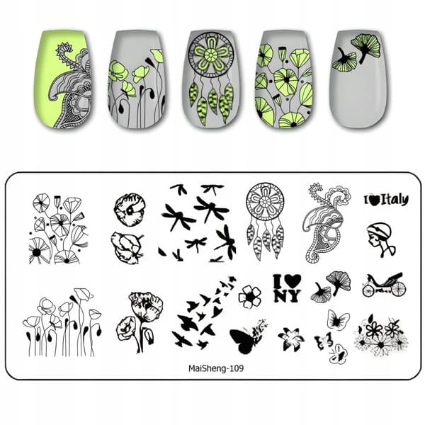 Nail Art leimalevy MaiSheng-109
