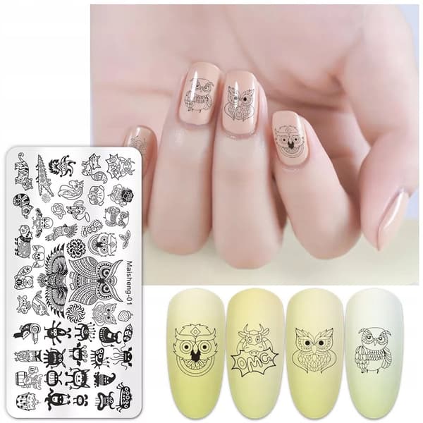 Nail Art leimalevy MaiSheng-01