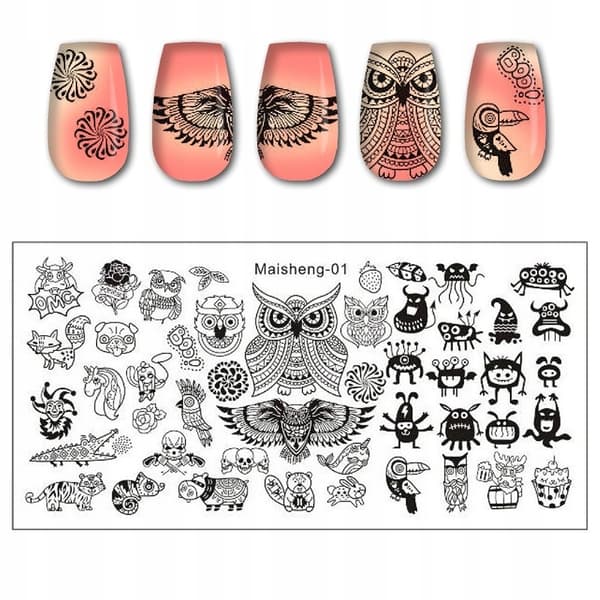 Nail Art leimalevy MaiSheng-01